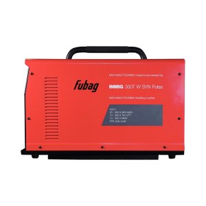 Полуавтомат сварочный инверторный FUBAG INMIG 300T W SYN PULSE с горелкой FB 400 3m в Орле фото