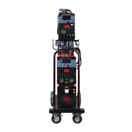 Полуавтомат сварочный FUBAG XMIG 500T DW PULSE  + подающий механизм DRIVE XMIG DW PULSE  + горелка FB 550W 3m  + блок жидкостного охлаждения Cool XMIG  + шланг-пакет 5 метров 95 мм2 14 pol с жидкостным охлаждением + тележка XM в Орле фото