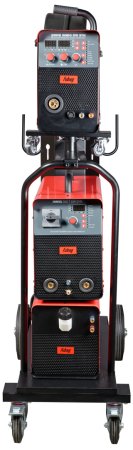 Сварочный полуавтомат INMIG 500T DW SYN + Подающий механизм DRIVE INMIG DW SYN + Шланг-пакет 5 м + Горелка FB 500 3 м + Блок жидкостного охлаждения + Тележка в Орле фото