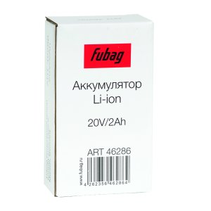 Аккумуляторная батарея FLI5S1P1202 Li-ion к бензиновым газонокосилкам FUBAG с электростартером и минирайдеру (20V/2Ah) в Орле фото