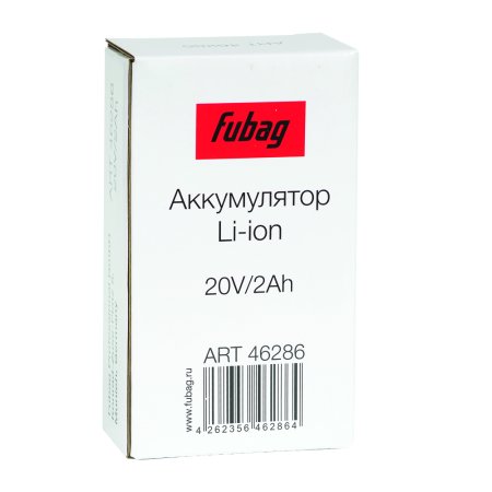 Аккумуляторная батарея FLI5S1P1202 Li-ion к бензиновым газонокосилкам FUBAG с электростартером и минирайдеру (20V/2Ah) в Орле фото
