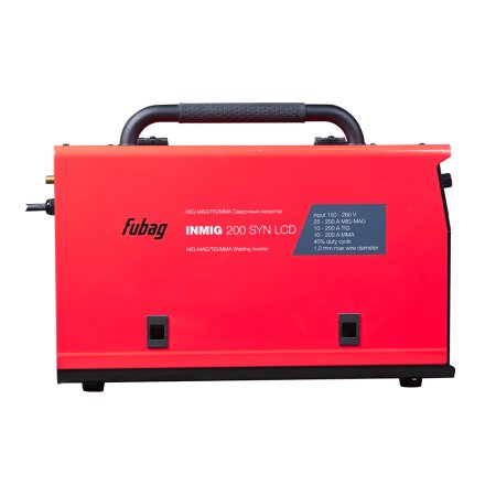 Полуавтомат сварочный FUBAG INMIG 200 SYN LCD (новый дисплей) с горелкой FB 250 3 м (FB 250 Ergo 3 м)  в Орле фото