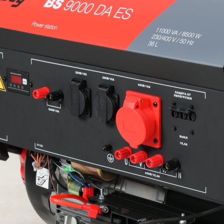 Бензиновый генератор FUBAG BS 9000 DA ES (трехфазный) с электростартером и коннектором автоматики в Орле фото