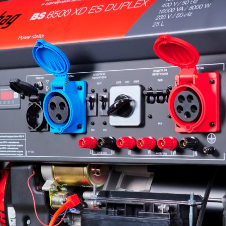 Бензиновый генератор FUBAG BS 8500 XD ES DUPLEX для одно и трехфазного режимов работы в Орле фото
