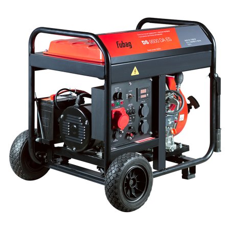 Дизельный генератор (трехфазный) FUBAG DS 9500 DA ES с электростартером и коннектором автоматики