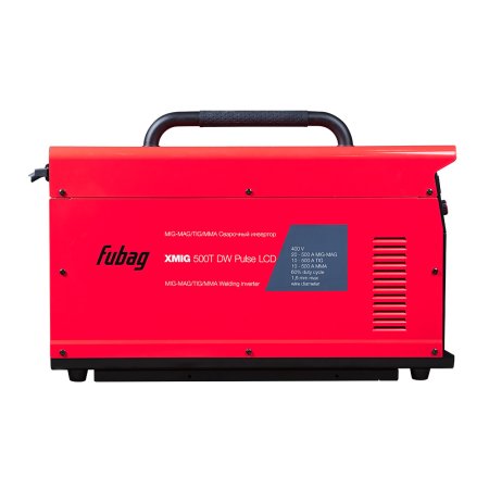 Полуавтомат сварочный FUBAG XMIG 500T DW PULSE  + подающий механизм DRIVE XMIG DW PULSE  + горелка FB 550W 3m  + блок жидкостного охлаждения Cool XMIG  + шланг-пакет 5 метров 95 мм2 14 pol с жидкостным охлаждением + тележка XM в Орле фото