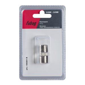 FUBAG Переходник 3/8 дюйма M на 3/8 дюйма М, блистер 1 шт в Орле фото