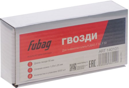FUBAG Гвозди для F30 (F50 (1.05*1.25, 30 мм, 5000 шт) в Орле фото