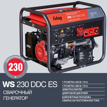 FUBAG Сварочный бензиновый генератор WS 230 DDC ES в Орле фото
