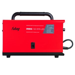 Полуавтомат сварочный инверторный FUBAG IRMIG 140 SYN LED с горелкой 150 А в комплекте в Орле фото