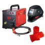 Полуавтомат сварочный FUBAG IRMIG 180 (31 432) + горелка FB 250 3m ( FB 250 Ergo 3m) (38443) + маска сварщика Хамелеон IR 9-13N S (38072) + сварочные краги на подкладке красные FWGN 10R (641180)  в Орле фото