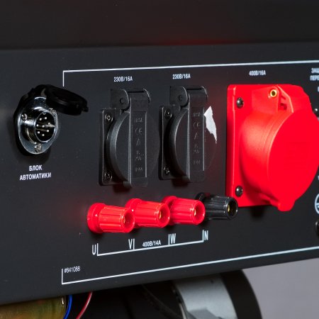 Бензиновый генератор FUBAG BS 8000 DA ES (трехфазный) с электростартером и коннектором автоматики в Орле фото