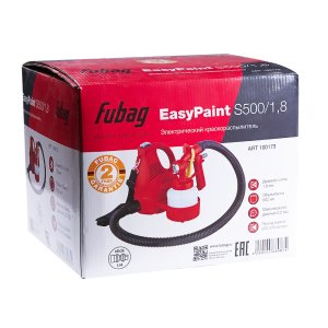 FUBAG Электрический краскораспылитель EasyPaint S500/1.8 с верхним бачком в Орле фото
