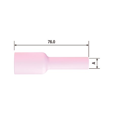 FUBAG Сопло керамическое для газовой линзы №5L ф8 FB TIG 17-18-26 (2 шт.) в Орле фото