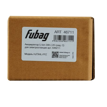 Аккумулятор FUBAG li-ion 3Ah для инверторного генератора TI 11000 A ES (арт. 646211) купить в Орле